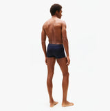 Tommy Hilfiger BOXER BRIEF 3 Pack Mens Cotton Stretch Navy back view on model