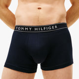 Tommy Hilfiger 3 Pack Mens Trunks Des Sky/Calico/Fssl Blue
