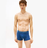 Tommy Hilfiger 3 Pack Mens Trunks Des Sky/Calico/Fssl Blue