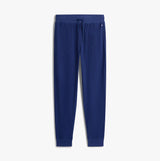 Tommy Hilfiger WAFFLE PANT Mens Cuffed Joggers Navy front view, made of 100% cotton, regular fit.