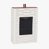 Tommy Hilfiger Mens Boxer Briefs & T-Shirt Black gift boxed packaging front view.