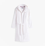Tommy Hilfiger HOODED TOWELLING ROBE Mens Optic White