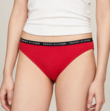Tommy Hilfiger BIKINI 3 Pack Womens Briefs Desert Sky/White/Primary Red