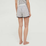 Tommy Hilfiger WOVEN SHORT PRINT Womens Shorts Feather Print Ecru