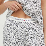 Tommy Hilfiger WOVEN SHORT PRINT Womens Shorts Feather Print Ecru