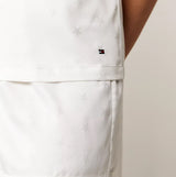 Tommy Hilfiger SATIN Pyjamas & Eye Mask Gift Set Womens Ivory