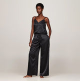 Tommy Hilfiger ESS HOLIDAY Womens Cami & Long Pants Black
