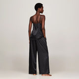 Tommy Hilfiger ESS HOLIDAY Womens Cami & Long Pants Black