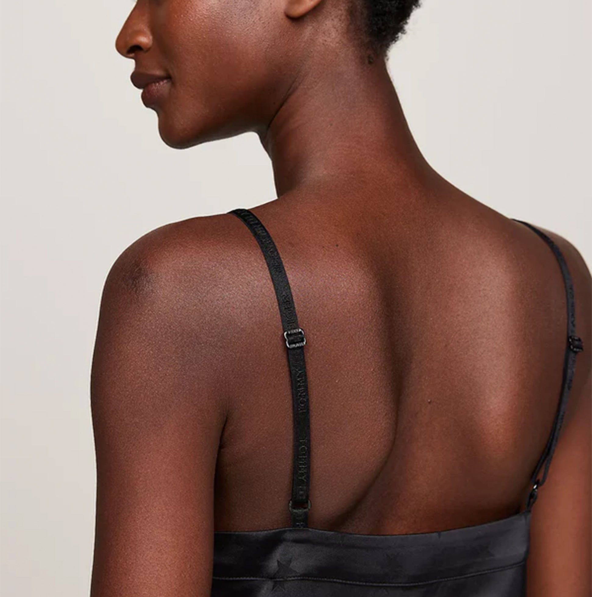 Tommy Hilfiger ESS HOLIDAY Womens Cami & Long Pants Black