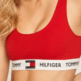 Tommy Hilfiger UNLINED BRALETTE Ladies Primary Red