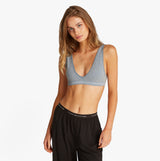 Tommy Hilfiger LOGO Womens Bralette Brisk Blue