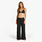 Tommy Hilfiger HERITAGE LOGO Womens 3 Pack Triangle Bras Black/ Navy Rib/ White