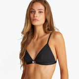 Tommy Hilfiger HERITAGE LOGO Womens 3 Pack Triangle Bras Black/ Navy Rib/ White