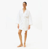 Tommy Hilfiger GIFT QUILTED ROBE Womens Bathrobes Ivory