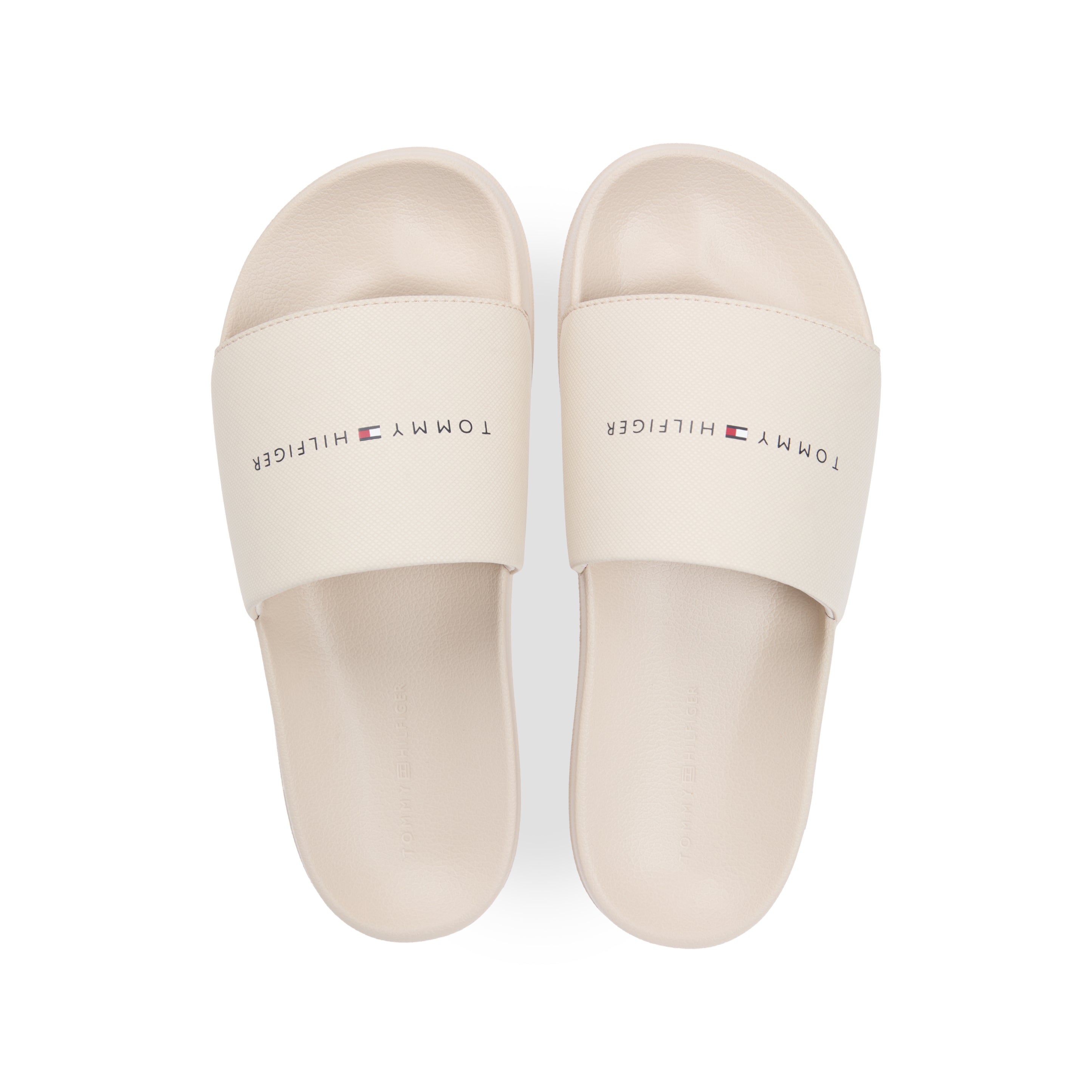 Tommy Hilfiger CORE TOMMY HILFIGER Mens Sliders Classic Beige