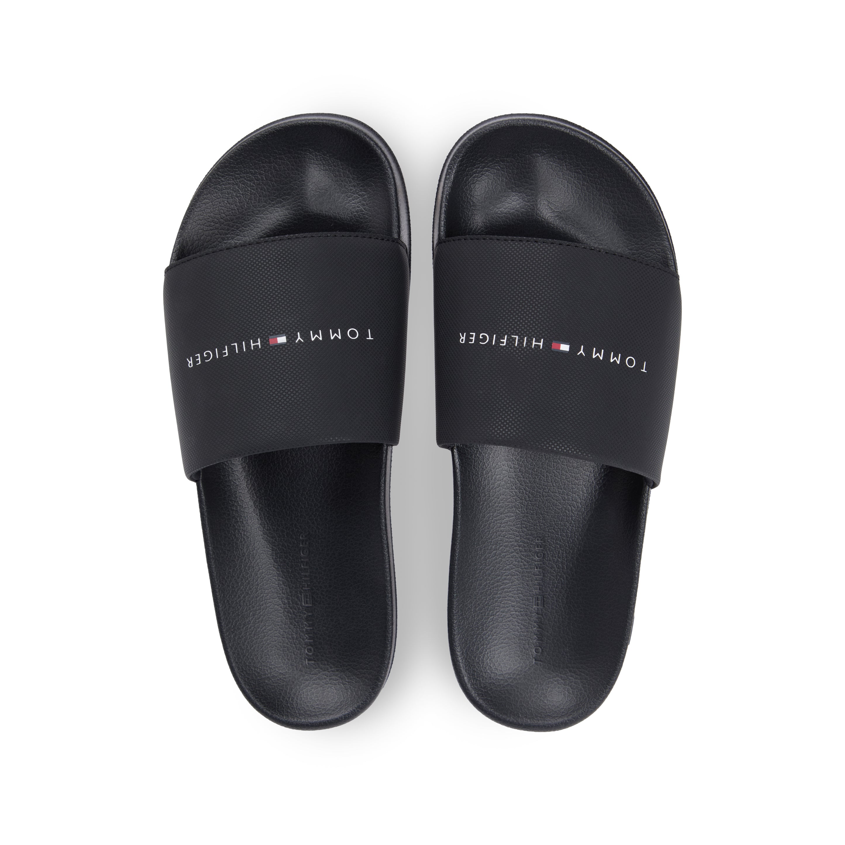 Tommy Hilfiger CORE TOMMY HILFIGER Mens Sliders Black