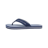 Tommy Hilfiger ITHACA STRIPE Womens Toe-Post Sandals Preppy Navy