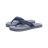Tommy Hilfiger ITHACA STRIPE Womens Toe-Post Sandals Preppy Navy