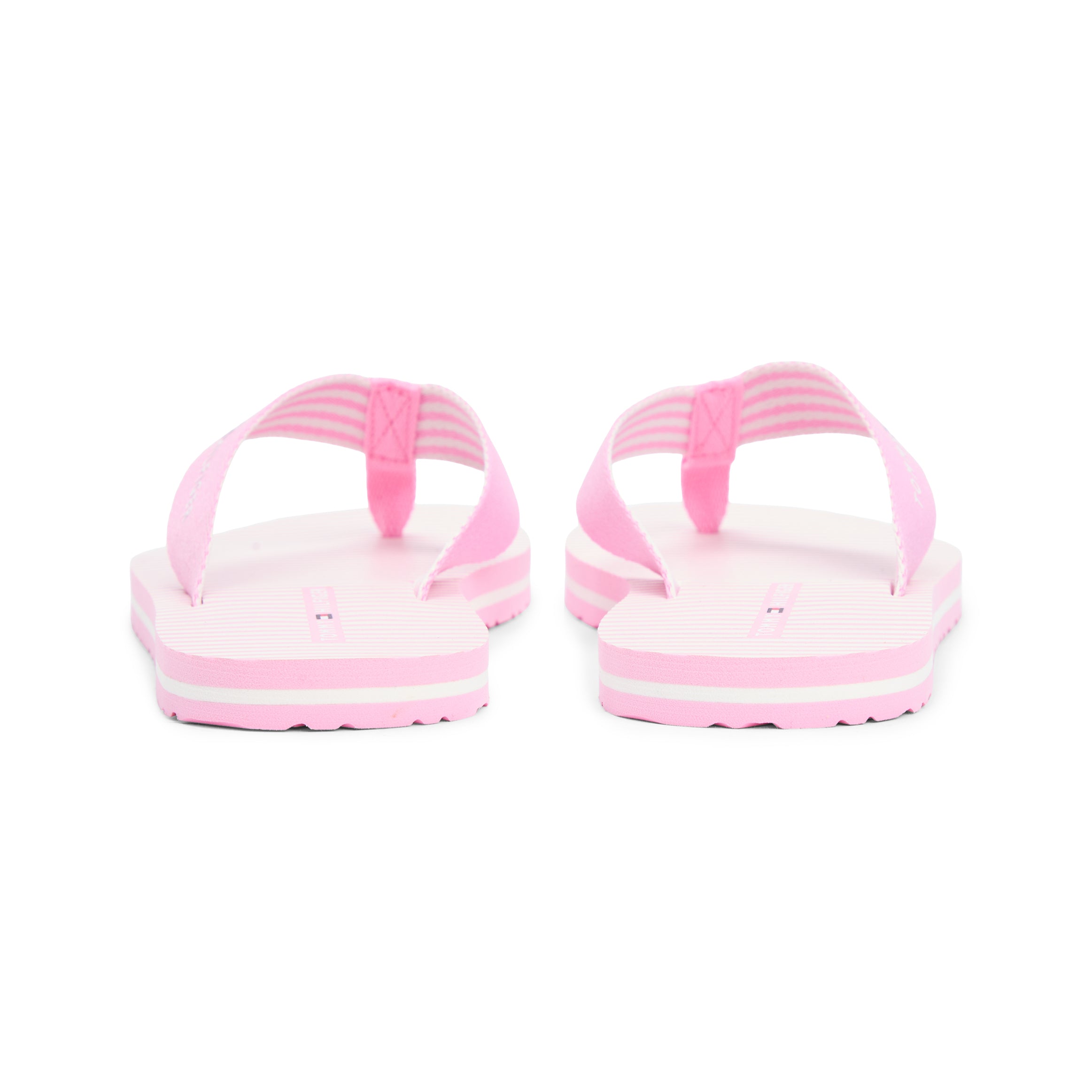 Tommy Hilfiger ITHACA STRIPE Womens Toe-Post Sandals Rose Petal
