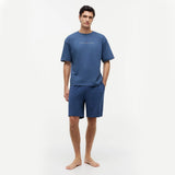 Tommy Hilfiger SS LOGO TEE Mens T-Shirt Aegean Sea