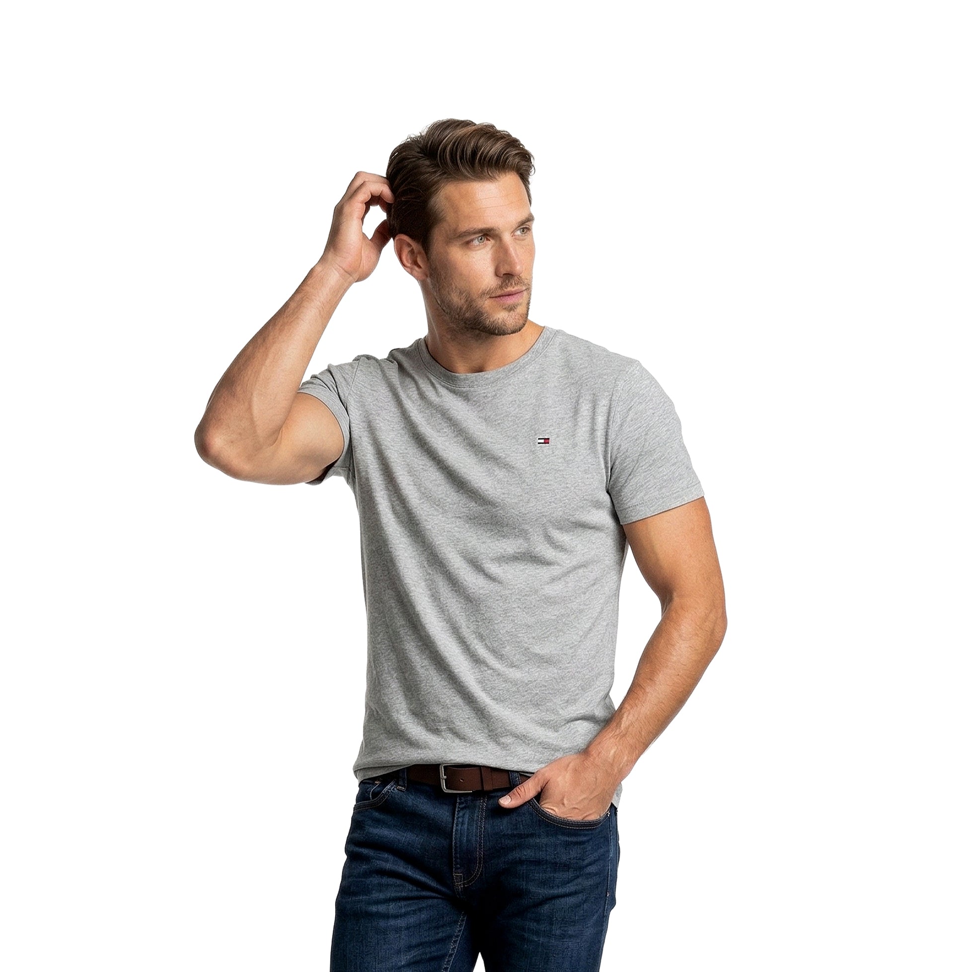 Tommy Hilfiger SS TEE Mens T-Shirt Multicoloured