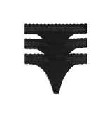 Tommy Hilfiger TANGA THONG Womens Thong Black