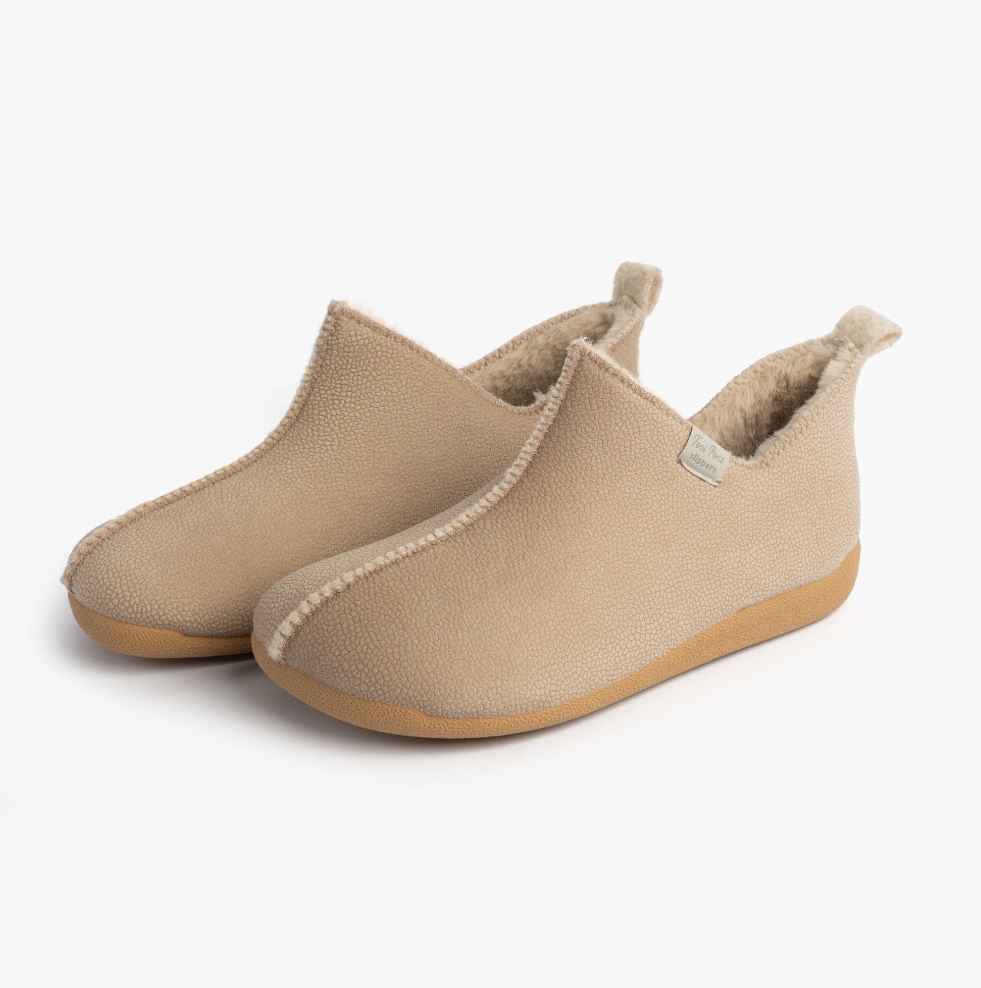 Toni Pons MOSCU-BD Womens Boot Slippers Beige