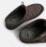 Toni Pons NADIR-UM Mens Mule Slippers Pruna Wine top view showing textured upper and soft lining.