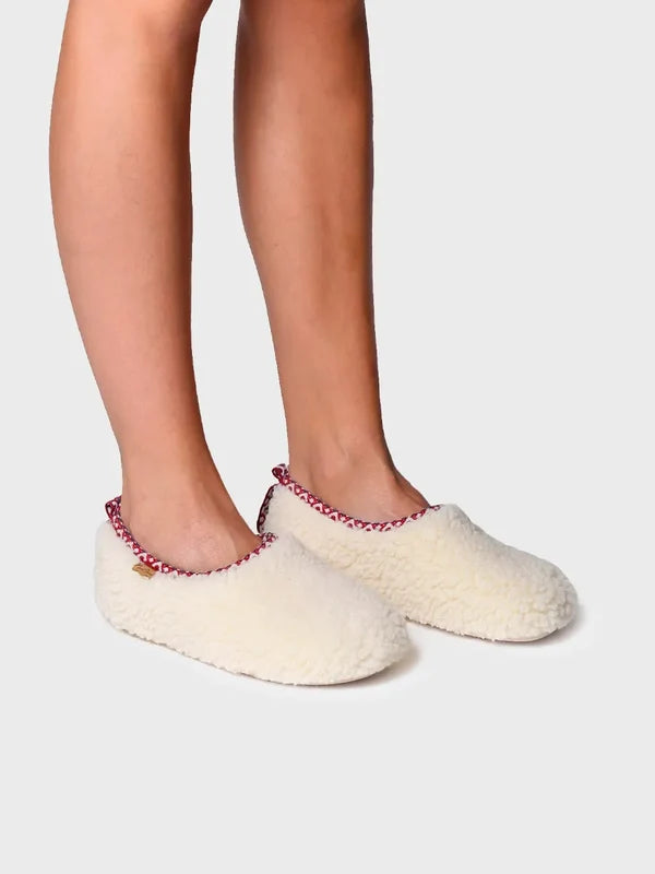 Toni Pons MARTA-SH Womens Full Slippers White