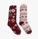 Totes Isotoner KNEE HIGH SUPERSOFT Womens Boot Socks Berry