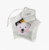 Totes Isotoner NOVELTY ANKLE Womens Socks Polar Bear