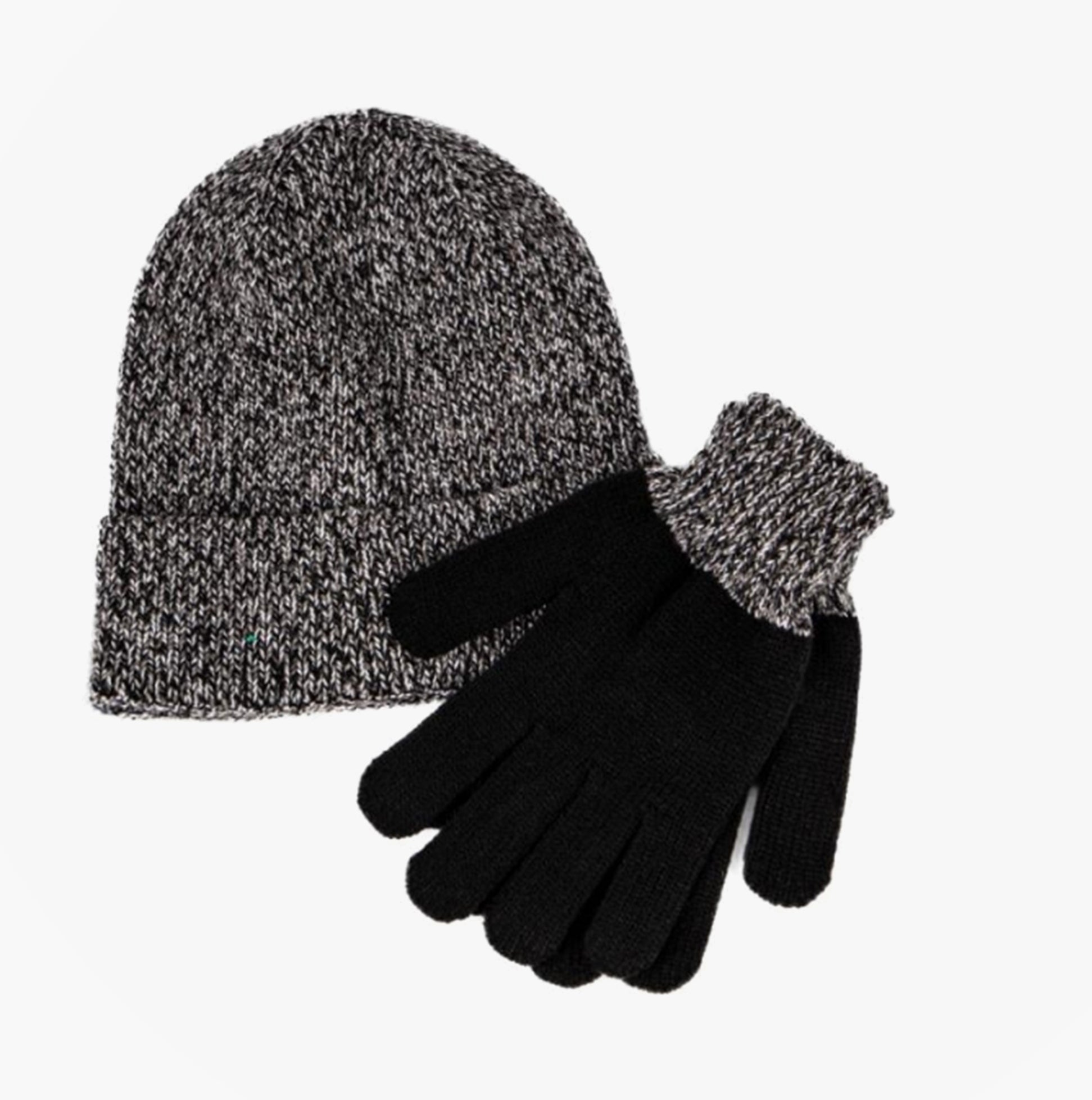 Totes Isotoner HAT AND GLOVE SET Grey