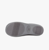 Totes Isotoner POPCORN FULL BACK BOOTIE Womens Slippers Grey sole view