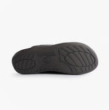 Totes Isotoner SQUARE PATTERNED SMART MULE Mens Mule Slippers Grey