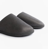 Totes Isotoner SQUARE PATTERNED SMART MULE Mens Mule Slippers Grey