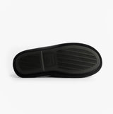 Totes Isotoner SPORT QUILTED MULE WITH COSY LINING Mens Mule Slippers Black