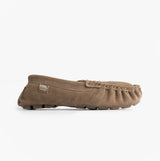 Totes Isotoner SUEDE CLASSIC Moccasin Slippers Mens Sand