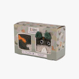 Totes Toasties SUPER SOFT SLIPPER SOCKS (Twin Pack) Unisex Kids Socks Dino/Camo in gift box view featuring cheerful designs.