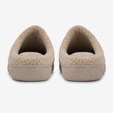 Totes Isotoner POPCORN TERRY MULE SLIPPER Womens Mules Light Brown