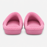 Totes Isotoner POPCORN TERRY MULE SLIPPERS Womens Mules Pink