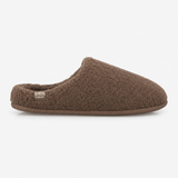 Totes Isotoner BORG SWEPT BACK MULE SLIPPER Womens Mules Brown