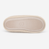 Totes Isotoner BORG SWEPT BACK MULE SLIPPER Womens Mules Oat