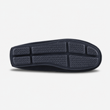 Totes Isotoner HERRINGBONE LINED MOCCASIN Mens Moccasins Navy