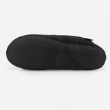 Totes Isotoner SOFT CORD MOCCASIN SLIPPER Mens Moccasins Black