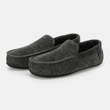 Totes Isotoner SOFT CORD MOCCASIN SLIPPER Mens Moccasins Grey