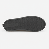 Totes Isotoner BORG LINED SUEDE MULE SLIPPER Mens Mules Grey