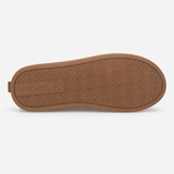 Totes Isotoner BORG LINED SUEDE MULE SLIPPER Mens Mules Tan