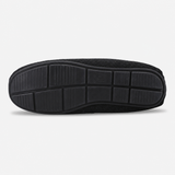 Totes Toasties SOFT HERRINGBONE MOCCASIN SLIPPER Mens Moccasins Charcoal