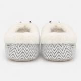 Totes Toasties SPARKLE MOCCASIN SLIPPERS Womens Moccasins Cream Multi