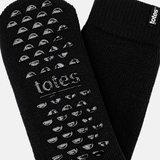 Totes Toasties THERMAL BRUSHED ORIGINAL SLIPPER SOCKS Womens Slipper Socks Black